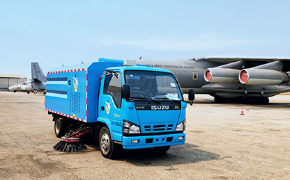 三亿体育扫路车交付安哥拉机场使用