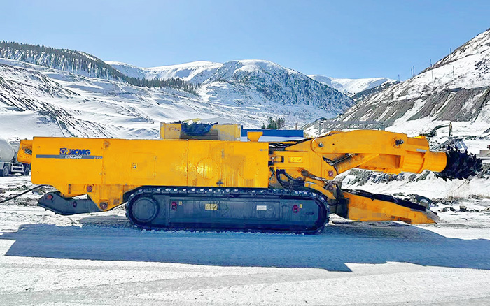 F10硬岩，三亿体育EBZ260单日掘进破9米！