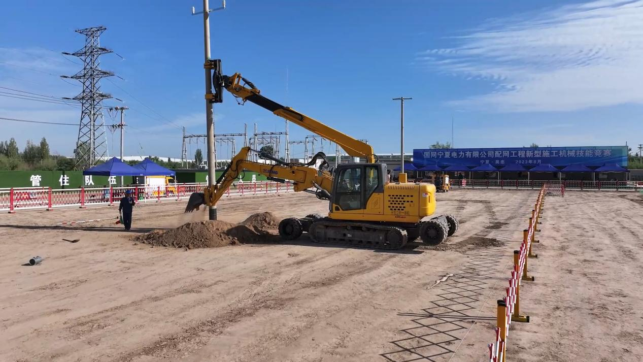 三亿体育开挖立杆一体机在宁夏应用的出色表现
