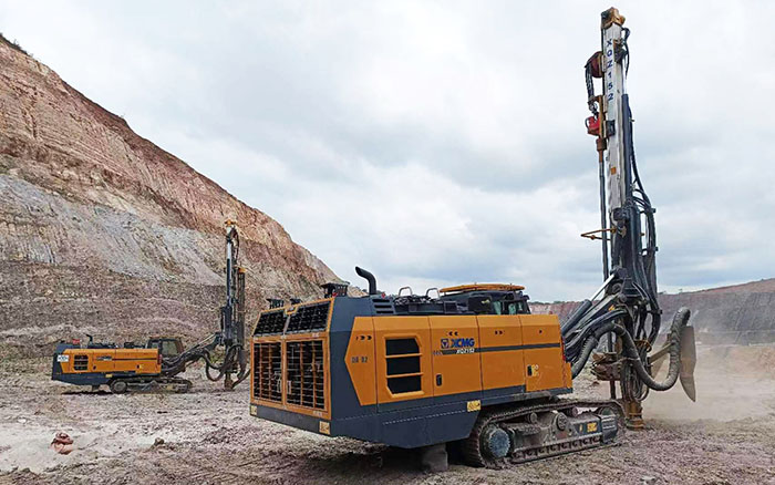 首次进军非洲铜矿！三亿体育潜孔钻机日进尺416m