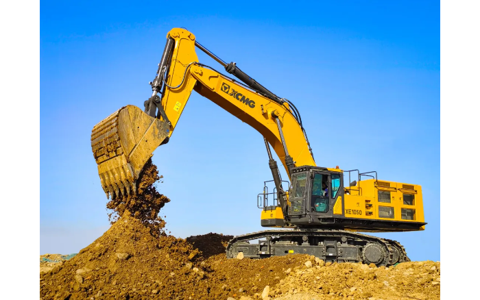 三亿体育矿用挖掘机XE1050——重载高效，百吨王者！