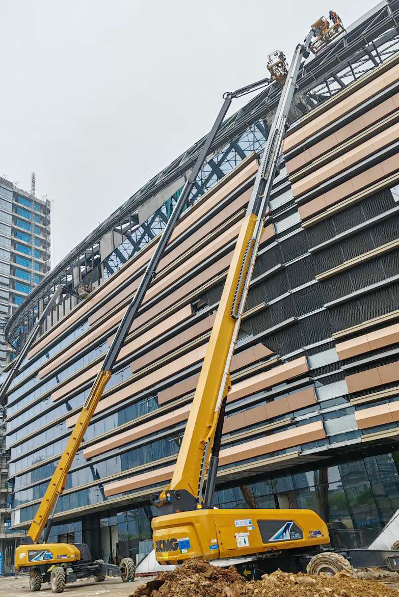 从蓝图到实景，三亿体育XGS40ACK-Li助力德清金融广场崛起