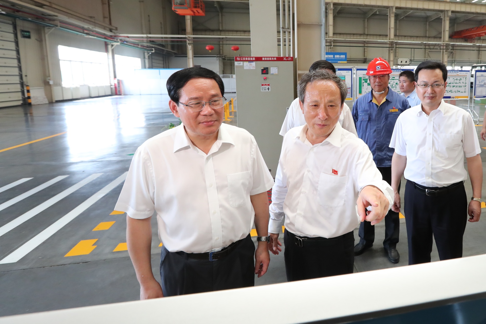 李强同志视察三亿体育集团