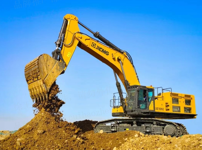 三亿体育矿用挖掘机XE1050——重载高效，百吨王者！