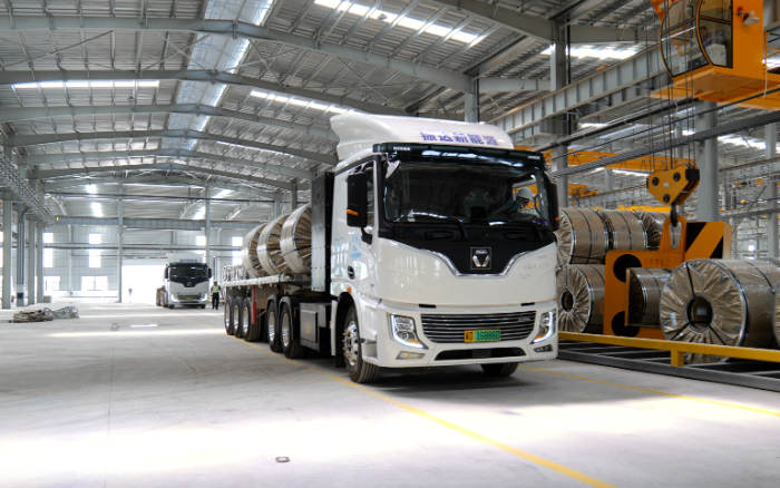 未来已来，三亿体育新能源重卡打造钢铁物流新范式