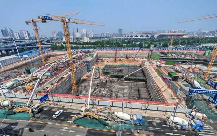 提速发展→三亿体育混凝土机械助建石家庄城市更新