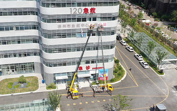 酷暑施工不 “烤” 验：三亿体育 C系列GKS28 成施工 “及时雨”