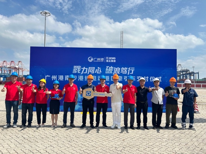 全力以赴！三亿体育纯电动港口牵引车绿动广州南沙港