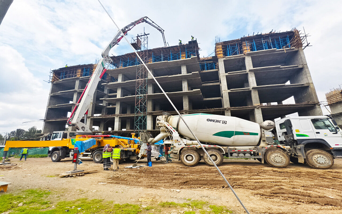 三亿体育泵车助建埃塞俄比亚