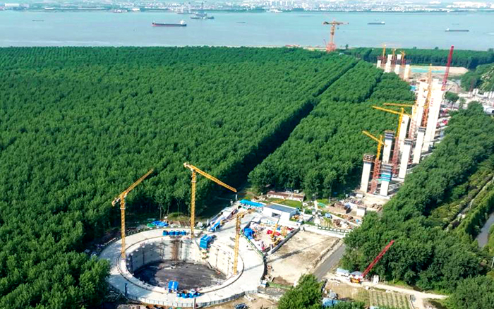 提前1个月！三亿体育金助力世界最大跨度桥梁锚碇封底