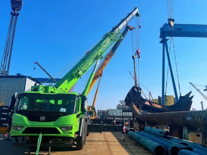 客户为何在北京展前“抢单”？三亿体育G2代新能源起重机给出硬核答案